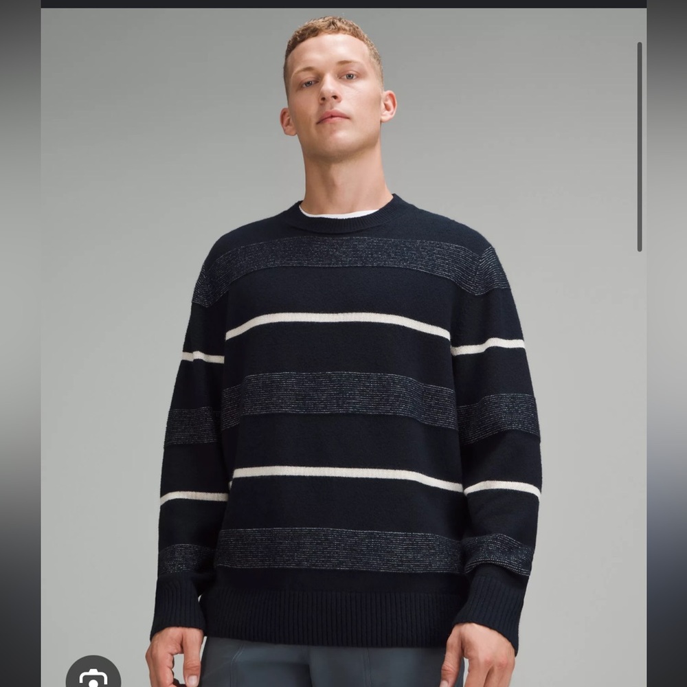 lulu relaxed fit knit sweater